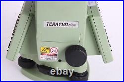 Leica Tcra 1101 Plus Total Station Check 723326W / Target Card &