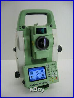 Leica Tcrp1201 + 1 R1000 Robotic Total Station For Surveying One Month Warranty
