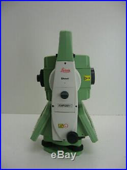 Leica Tcrp1201 + 1 R1000 Robotic Total Station For Surveying One Month Warranty
