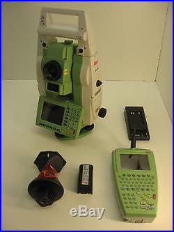 Leica Tcrp1202r1000 2 Total Station W Radio Handle For Surveying 1mnth Warranty