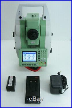 Leica Tcrp1203+ 3 R400 Robotic Total Station For Surveying One Month Warranty