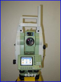 Leica Tcrp1203+ R1000 Robotic Total Station With Geocom App, Warranty, Certified
