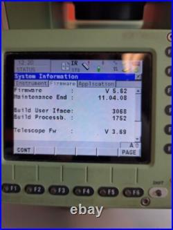 Leica Tcrp1203+ R1000 Robotic Total Station With Geocom App, Warranty, Certified