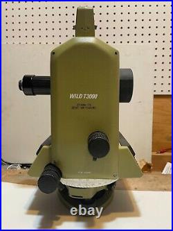 Leica Theomat WILD T3000 Heerburg Theodolite Total Survey Station with Case