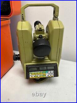 Leica Theomat Wild T3000 Theodolite Total Survey Station W Case