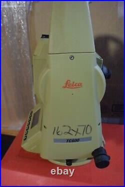 Leica Total Station Model TC600 NO BATTERY SOLD AS IS