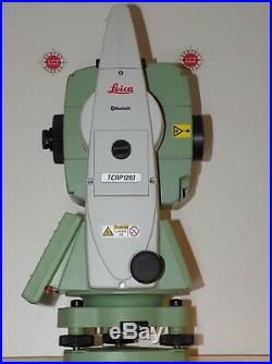 Leica Total Station TCRP1203 R300 Robotic Calibrated Free Shipping