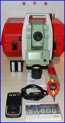 Leica Total Station TS06 Plus 5 R500 Calibrated Free Shipping