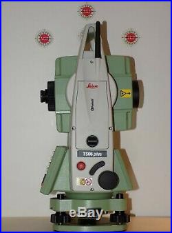 Leica Total Station TS06 Plus 5 R500 Calibrated Free Shipping