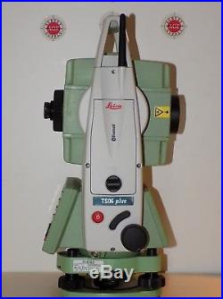 Leica Total Station TS06 Plus R500 Calibrated Free Shipping Worldwide