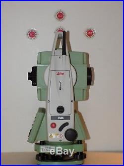 Leica Total Station TS06 Power R400 2 Calibrated Free Shipping Worldwide