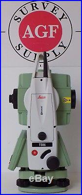Leica Total Station TS06 Power R400 Calibrated Free World wide Shipping