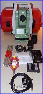 Leica Total Station TS06 Ultra 2 Calibrated Free World wide Shipping