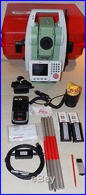 Leica Total Station TS09 5 Plus R500 Calibrated Free Shipping Worldwide