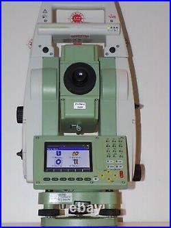 Leica Total Station TS12 P 7 R400 Robotic and CS10 Calibrated Free Shipping