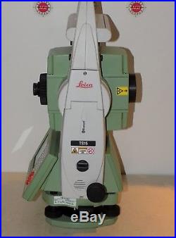 Leica Total Station TS15 I R1000 CS15 Robotic Calibrated Free Shipping