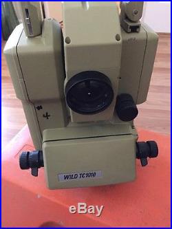 Leica Total Station WILD TC1010 with carrying case