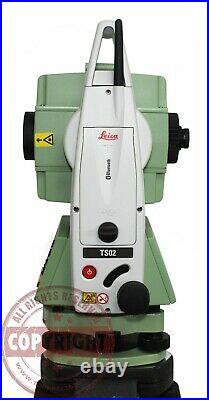 Leica Ts02 Power R400 Prismless Surveying Total Station, Sokkia, Trimble, Topcon
