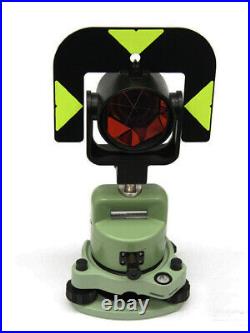 Leica Type Survey Prism Reflector & Tribrach w Precision Optical Plummet GPR121