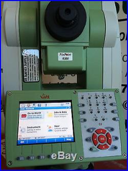 Leica Viva TS11 3 R500 Total Station Reflectorless Instrument CAL'd WNTY