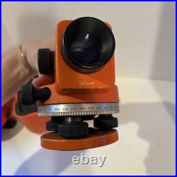 Leica Wild Heerbrugg NA-O NA-0 Surveying Auto Level withCase Surveyors Service