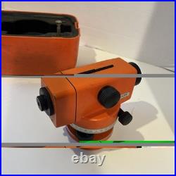 Leica Wild Heerbrugg NA-O NA-0 Surveying Auto Level withCase Surveyors Service