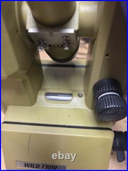 Leica Wild T1010 Total Station-100% Untested. SPARES Or REPAIRS
