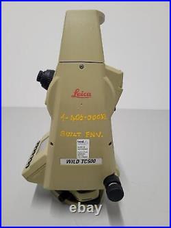 Leica Wild TC500 Total Station Theodolite Lab