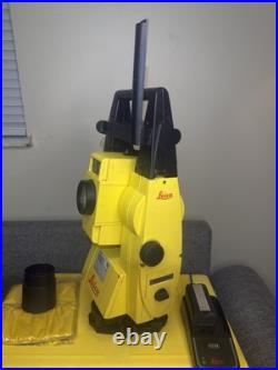 Leica iCON Robot 50 iCR52 Robotic Total Station with Case, Battery & Charger