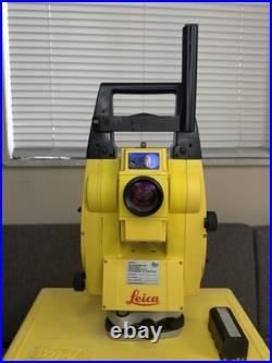 Leica iCON Robot 50 iCR52 Robotic Total Station with Case, Battery & Charger