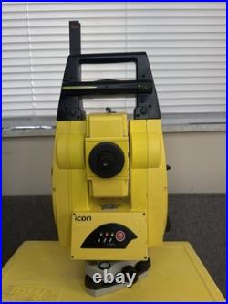 Leica iCON Robot 50 iCR52 Robotic Total Station with Case, Battery & Charger
