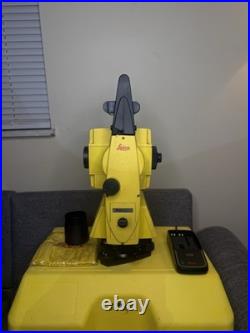Leica iCON Robot 50 iCR52 Robotic Total Station with Case, Battery & Charger