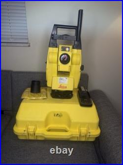 Leica iCON Robot 50 iCR52 Robotic Total Station with Case, Battery & Charger