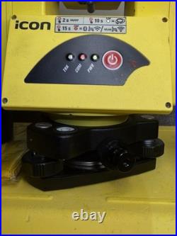 Leica iCON Robot 50 iCR52 Robotic Total Station with Case, Battery & Charger
