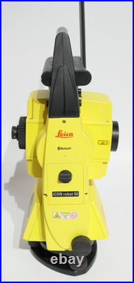Leica iCON Robot iCR55 5 Robotic Total Station CS35 Controller With Icon Build