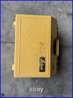 Leica iCON iCR62 Robotic Total Station Kit Data Collector Prism Pole 790044
