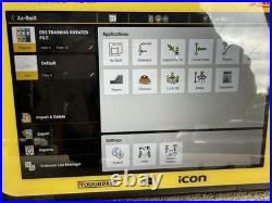 Leica iCON iCR62 Robotic Total Station Kit Data Collector Prism Pole 790044