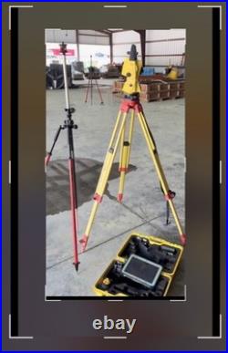 Leica iCR55 Robotic Total Station iCON Tablet 360 Prism Pole Tripods Cases