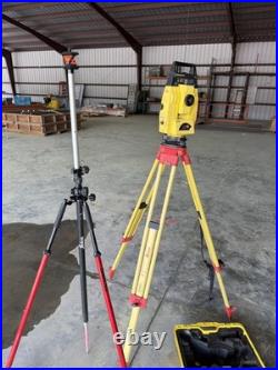 Leica iCR55 Robotic Total Station iCON Tablet 360 Prism Pole Tripods Cases