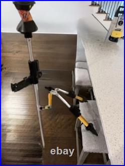 Leica icon 80S 5 R30 R. T. S. With bipod, Prism & Pole, Tablet, & Icon software