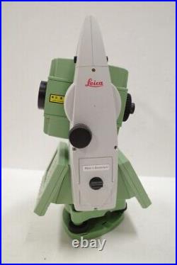 Leica total station TCRP1205+R1000 used Working with case No cable for charging