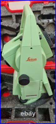 Motorised total Station Leica TCRM1103. Just calibrated
