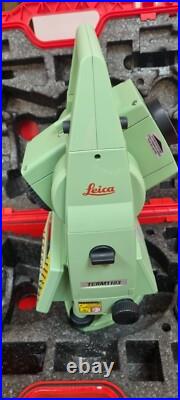 Motorised total Station Leica TCRM1103. Just calibrated