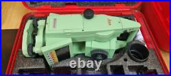 Motorised total Station Leica TCRM1103. Just calibrated
