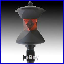 NEW 360 Degree Reflective Prism for Robotic Total Station Leica style or 5/8