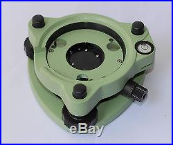 NEW GREEN COLOR Tribrach with optical Pummet for Leica TOTAL STATION SURVEYING