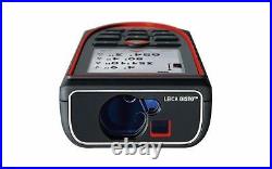 NEW LEICA DISTO E7500i WITH BLUETOOTH FOR SURVEYING, Black/Red
