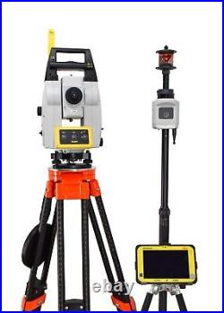 NEW Leica iCR70 5 Robotic Total Station Kit with CC80 7 iCON & AP20 Tilt Pole