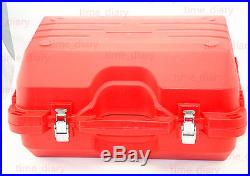 NEW RED COLOR Hard Carrying CASE for LEICA TPS TCR300/400/700/800 TOTAL STATION