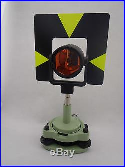 NEW SINGLE PRISM TRIBRACH SET SYSTEM FOR LEICA TOTAL STATION SURVEYING WithBOX